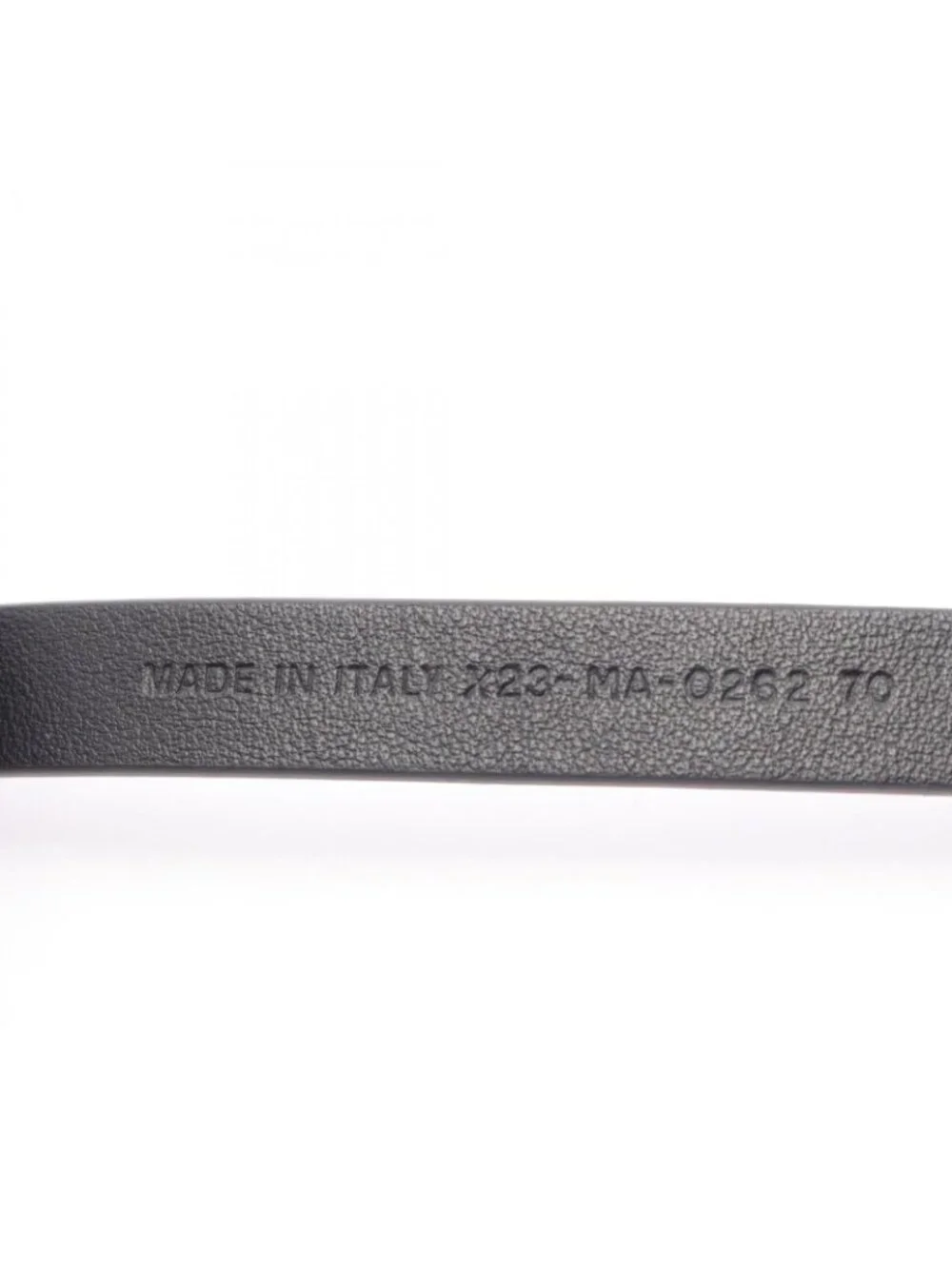 Dior Belt CD Logo Buckle Rhinestone Gold Leather